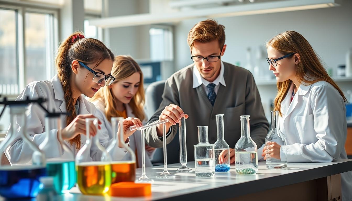 Modern university campus for students